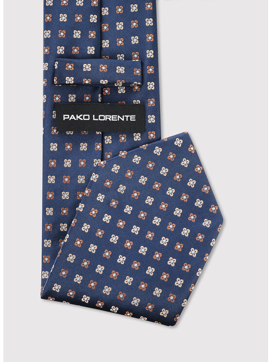 Pako Lorente Pako Lorente Krawat P25WF-KX-014 Granatowy