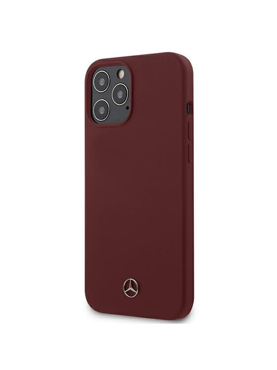 Etui na telefon Mercedes-Benz, Czerwone, iPhone 12 Pro Max