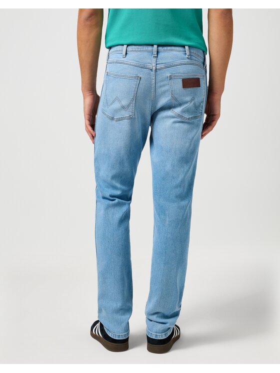 Wrangler Wrangler Jeansy Larston Niebieski Slim Fit