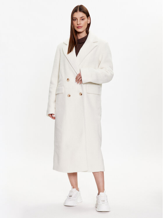 Gina Tricot Gina Tricot Átmeneti kabát Marie 19200 Ekru Regular Fit
