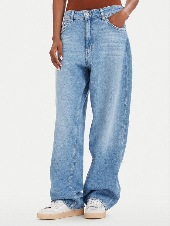 HUGO Traperice Leni_S_B 50566130 Plava Loose Fit
