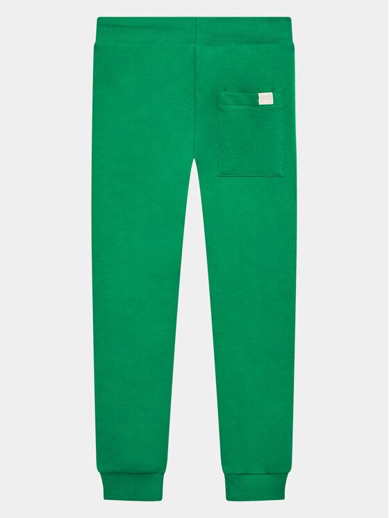 United Colors Of Benetton United Colors Of Benetton Teplákové kalhoty 3J68CF01P Zelená Regular Fit