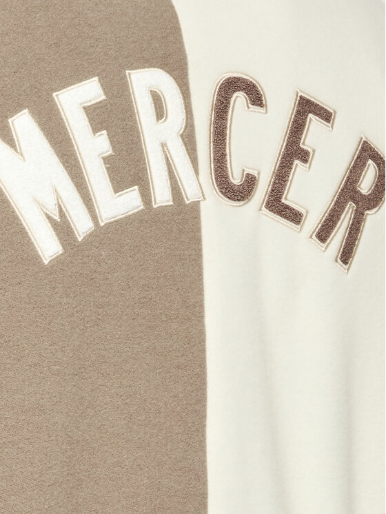Mercer Amsterdam Mercer Amsterdam Kurtka bomber Unisex The All Out Varsity MEAP231007 Beżowy Regular Fit