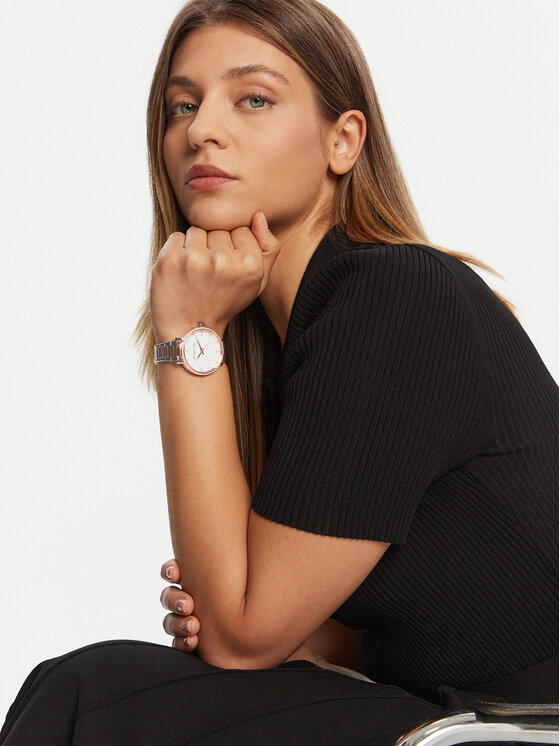 Michael Kors Michael Kors Zegarek Pyper MK4920 Srebrny