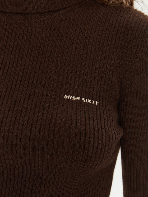 Miss Sixty Miss Sixty Dolčevita 6L3RJ7311000 Smeđa Regular Fit