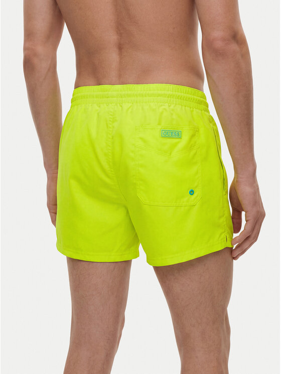 Guess Guess Pantaloncini da bagno F6GT25 WG282 SHORT Giallo Regular Fit