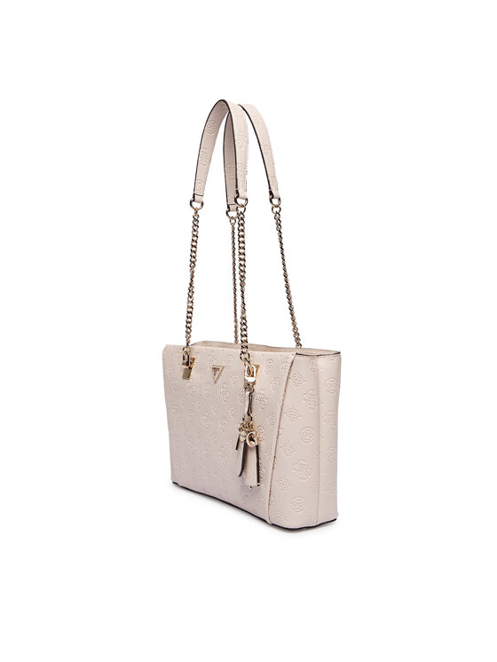 Guess Guess Ročna torba Tisha HWPD77 64230 Bež