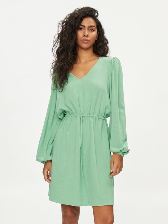 Selected Femme Selected Femme Každodenní šaty 16089064 Zelená Regular Fit
