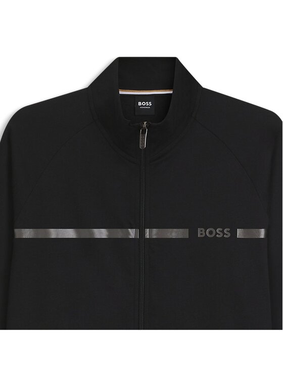 BOSS BOSS Strickjacke 30720 Schwarz Casual Fit