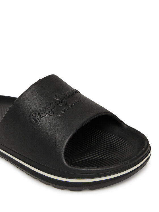 Pepe Jeans Pepe Jeans Şlapi Beach Slide M PMS70159 Negru