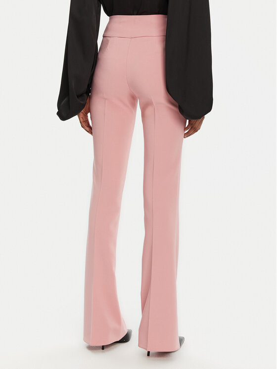 Rinascimento Rinascimento Pantaloni di tessuto CFC0122830003 Rosa Regular Fit