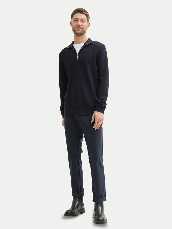 Tom Tailor Tom Tailor Sweater 1042454 Sötétkék Regular Fit