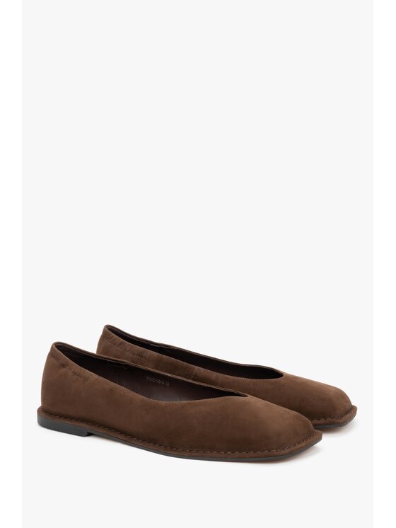 Estro Estro Ballerine ER00119245 Marrone scuro
