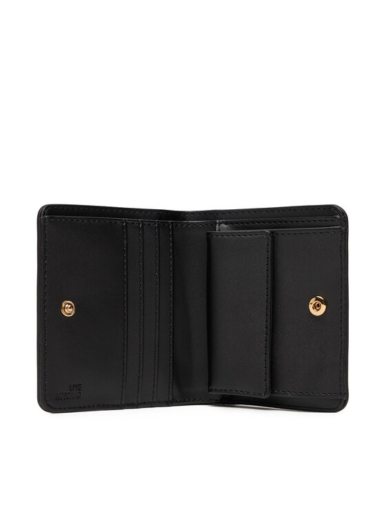LOVE MOSCHINO LOVE MOSCHINO Малък дамски портфейл JC5604PP1NLI0000 Черен