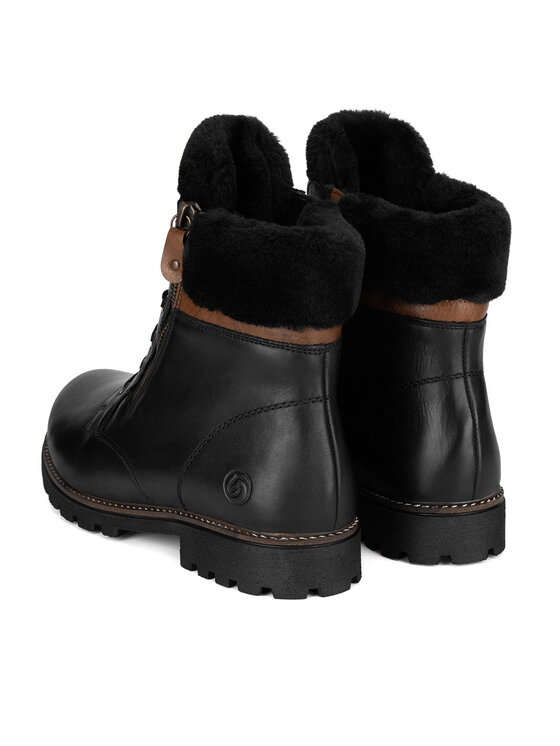 Remonte Remonte Īsie zābaki D8463-01 Melns
