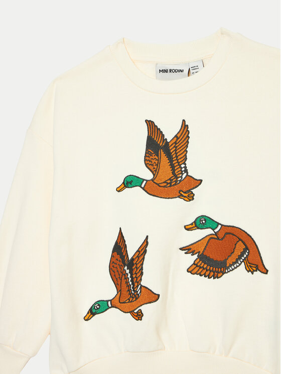 MINI RODINI Mini Rodini Pluus Ducks 2272001311 Ekrüüvärv Regular Fit
