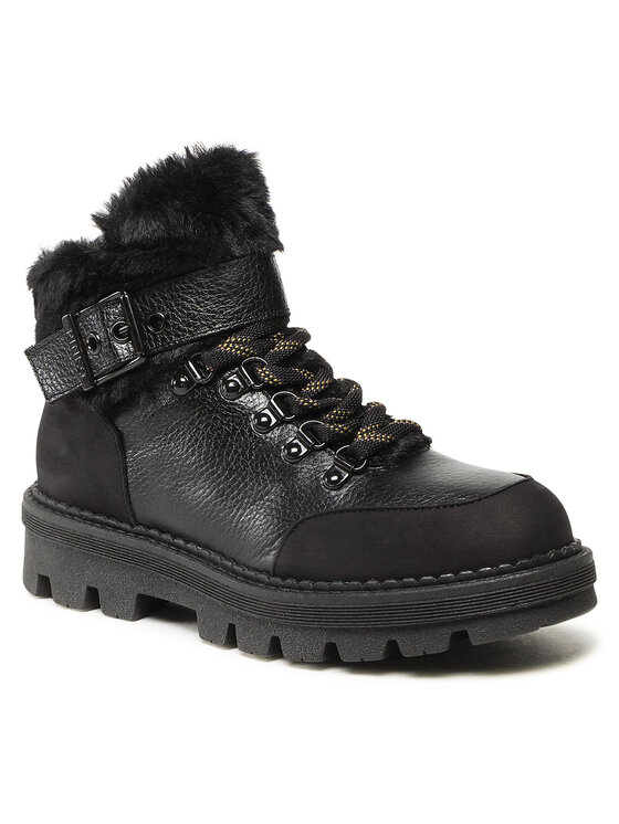 PINKO Pinko Bakancs Ortica Tronchetto AI 22-23 BLKS1 1H2131 A07H Fekete