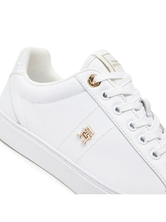 Tommy Hilfiger Tommy Hilfiger Tenisice Elevated Essent Sneaker Monogram FW0FW07999 Bijela