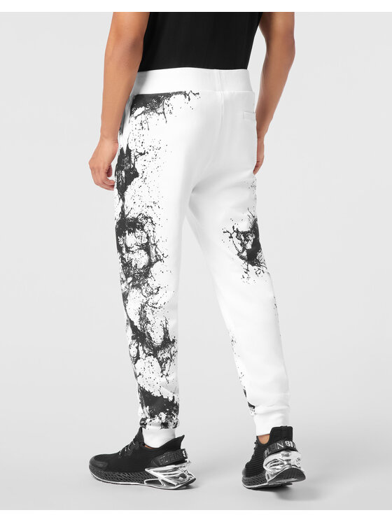 Plein Sport Plein Sport Joggers 28331 Bianco Jogger Fit