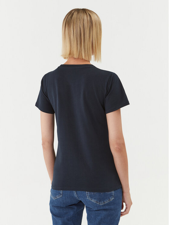 Pepe Jeans Pepe Jeans Tricou Wendys PL505710 Bleumarin Regular Fit