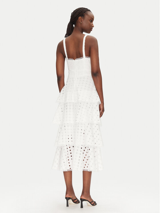 ACCESS FASHION ACCESS FASHION Poletna obleka 53-3396-264 Bela Regular Fit