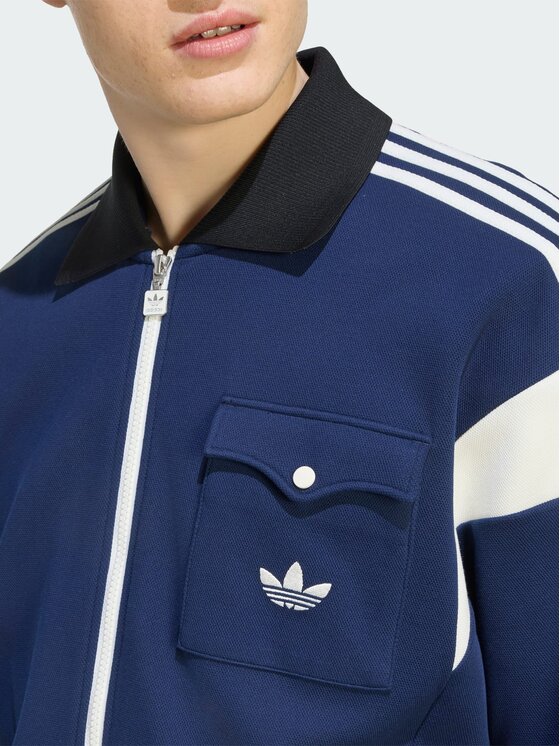 adidas adidas Bluza 168508 Niebieski jasny Loose Fit