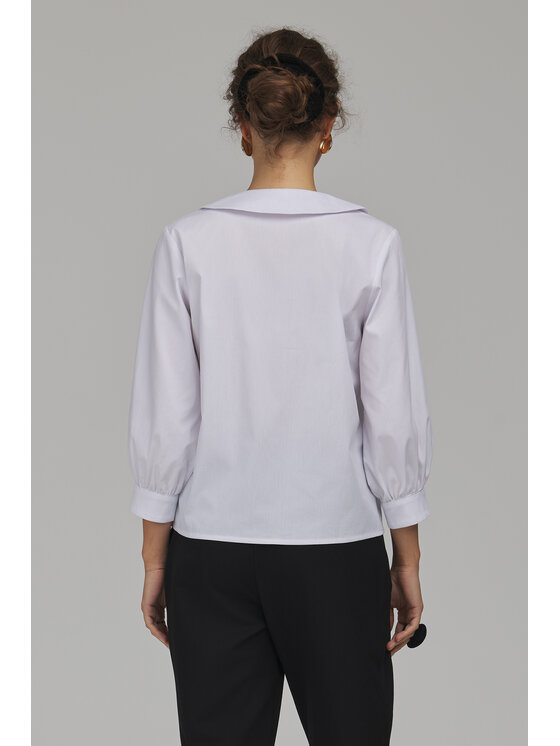 NIFE NIFE Koszula K99 Biały Relaxed Fit