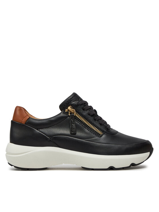 Clarks Clarks Tenisice Tivoli Zip 26176648 Crna