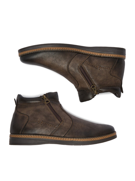 Lanetti Lanetti Stiefeletten CEO-MBS-CARDIFF-10 Braun