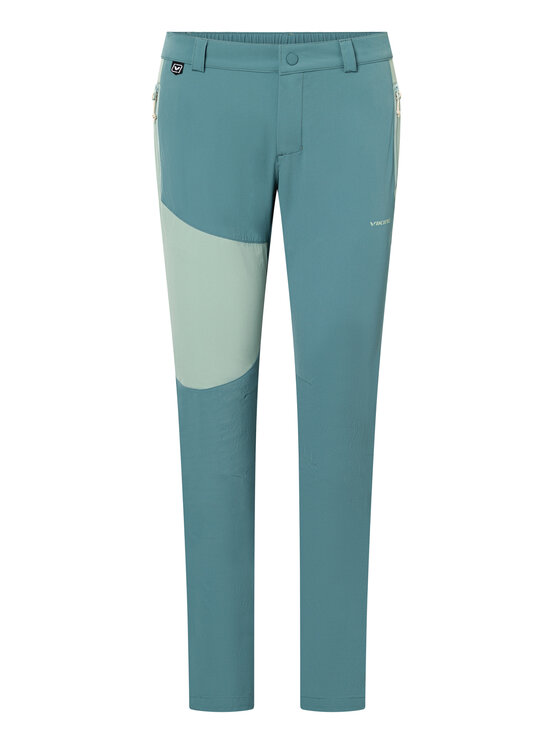 Viking Viking Spodnie materiałowe Rago Lady Zielony ciemny Regular Fit