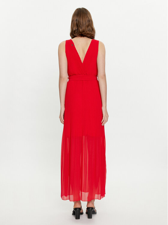Dixie Dixie Rochie de seară A319J045 Roșu Regular Fit
