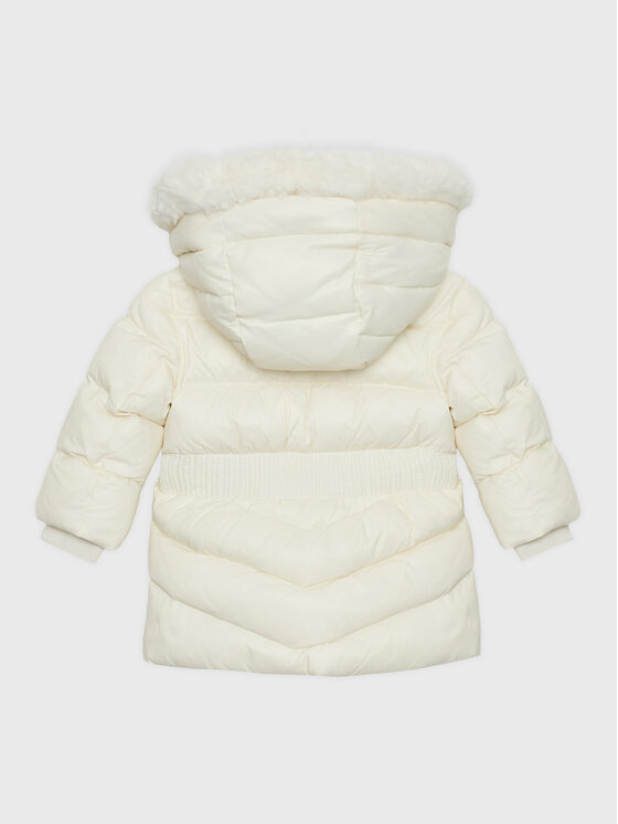 Guess Kurtka puchowa A2BL03 WB080 Biały Regular Fit | Modivo.pl