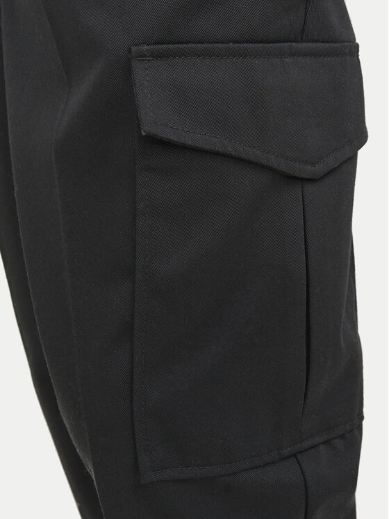 Jack&Jones Jack&Jones Hlače iz tkanine Bill 12247358 Črna Tapered Fit