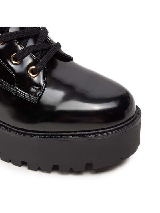 Guess Guess Kotníková obuv Vaires FLTSOM PAT10 Černá