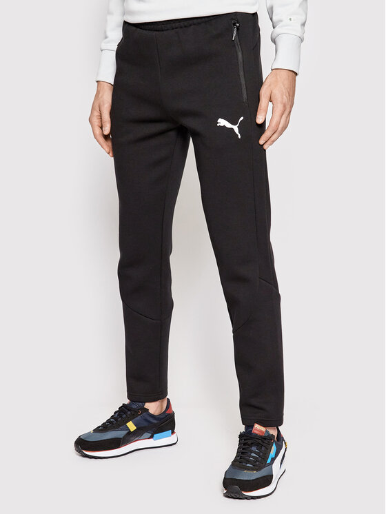Puma Puma Παντελόνι φόρμας Evostripe 847404 Μαύρο Slim Fit