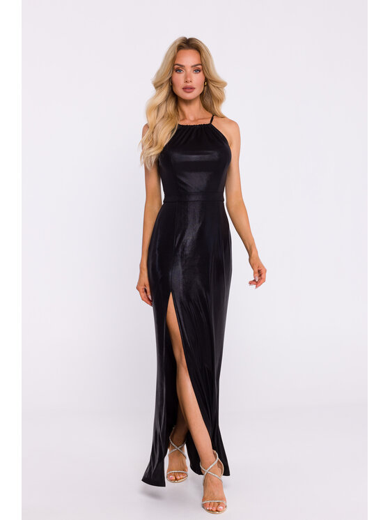 Made of Emotion Made of Emotion Abito da sera M833 Nero Sexy Straight Fit