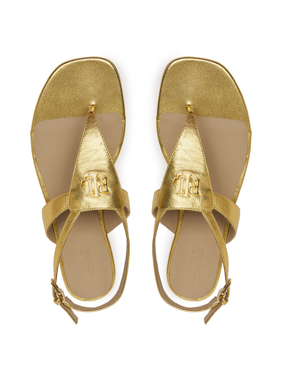 LAUREN RALPH LAUREN LAUREN RALPH LAUREN Sandały Everley 802959147001 Złoty
