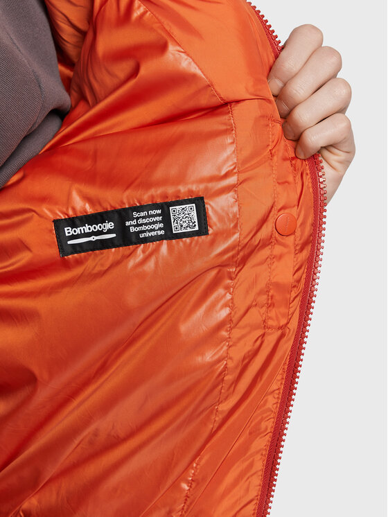 Bomboogie Bomboogie Μπουφάν πουπουλένιο JM 603P T NIW Πορτοκαλί Regular Fit