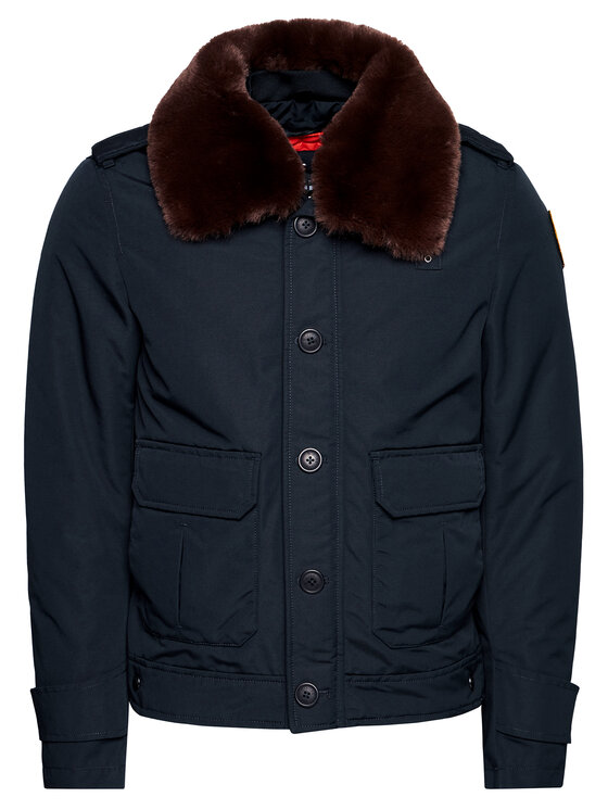 Blauer Blauer Žieminė striukė Jesse Classic Police 20WBLUC05518 005844 Tamsiai mėlyna Regular Fit