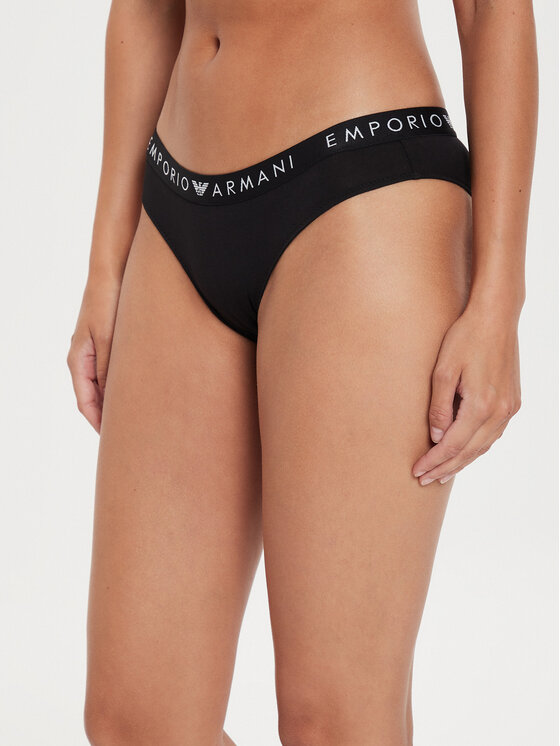 Emporio Armani Underwear Emporio Armani Underwear Set od 2 para klasičnih gaćica 163334 4F227 00020 Crna