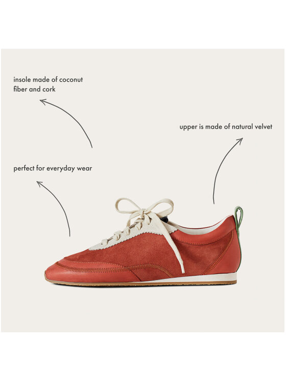 Balagan Balagan Sneakersy Ritza Czerwony