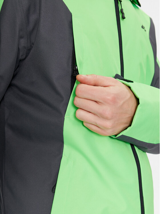 4F 4F Giacca da sci 4FAW23TTJAM306 Verde Regular Fit