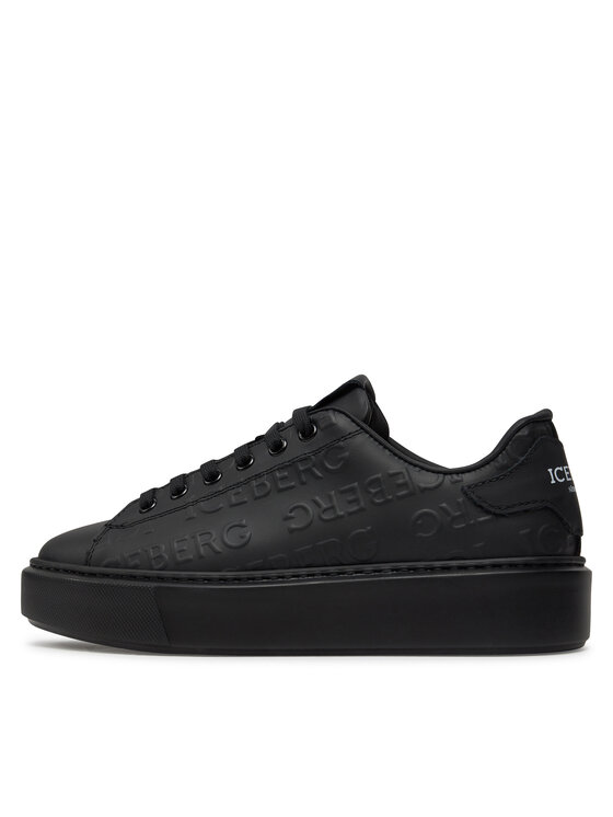 Iceberg Iceberg Sneakersy Bozema ID2112 Černá