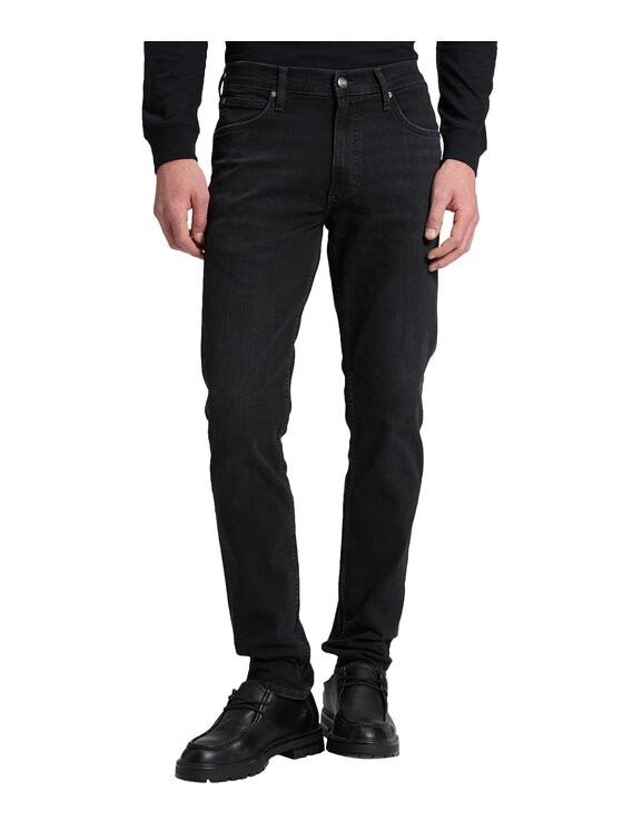 Lee Lee Jeansy 112386447 Czarny Skinny Fit