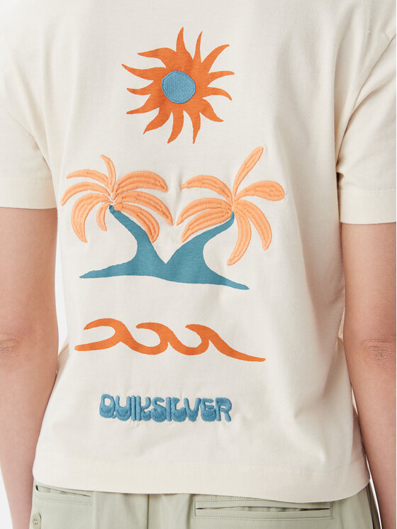 Quiksilver Quiksilver Majica EQWZT03181 Bež Relaxed Fit