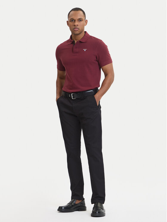 Barbour Barbour Polokošile Tartan MML0012RE53 Bordó Tailored Fit