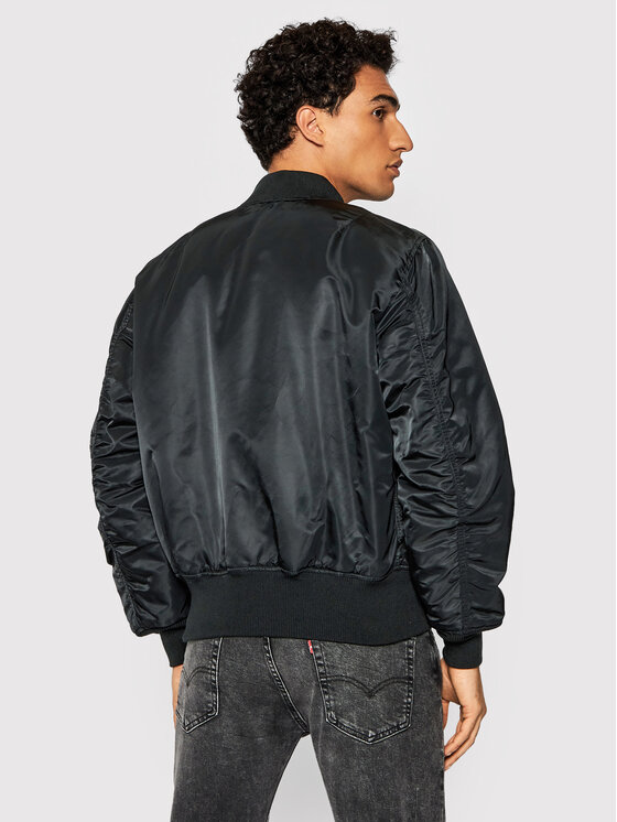 Alpha Industries Alpha Industries Bunda bomber Ma-1 100101 Černá Regular Fit