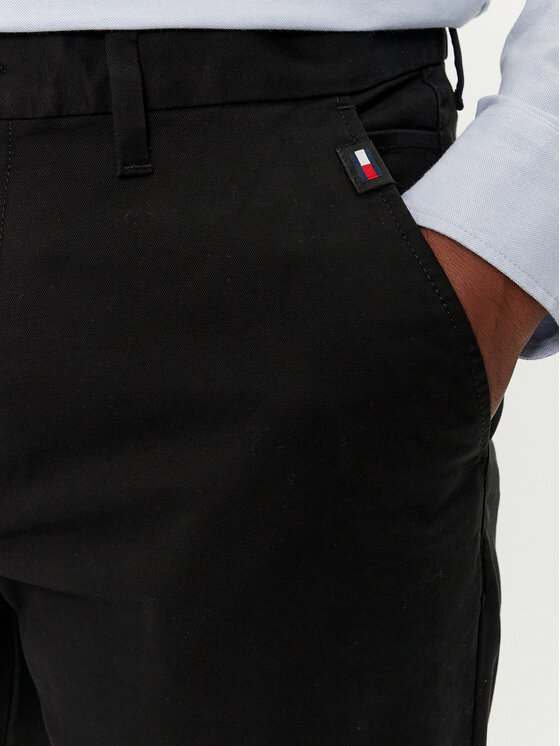 Tommy Jeans Tommy Jeans Chino Austin DM0DM19166 Crna Slim Fit