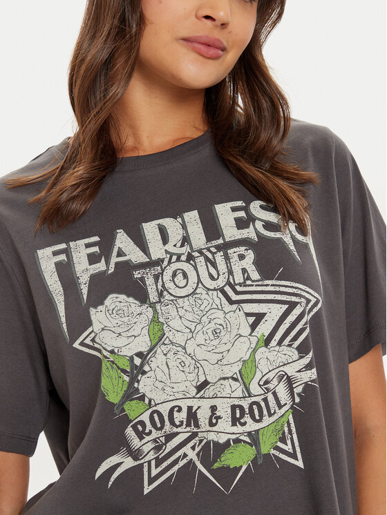 Vero Moda Vero Moda T-krekls Boda Caty 10315697 Pelēks Boxy Fit
