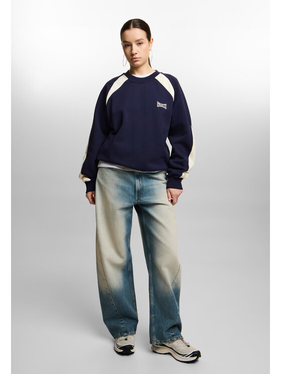 PROSTO. PROSTO. Bluza Speed Granatowy Regular Fit